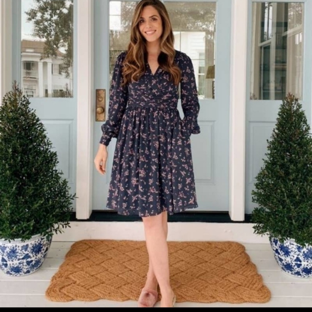 Gal Meets Glam Floral Boho Babydoll Swing Kelsey Dress